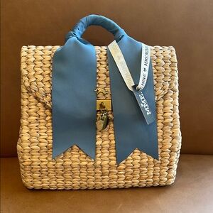 MME.Mink The LadyJane No. 5 in Cornflower blue.